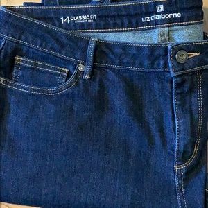 Liz Claiborne Classic Fit Straight Leg Jeans